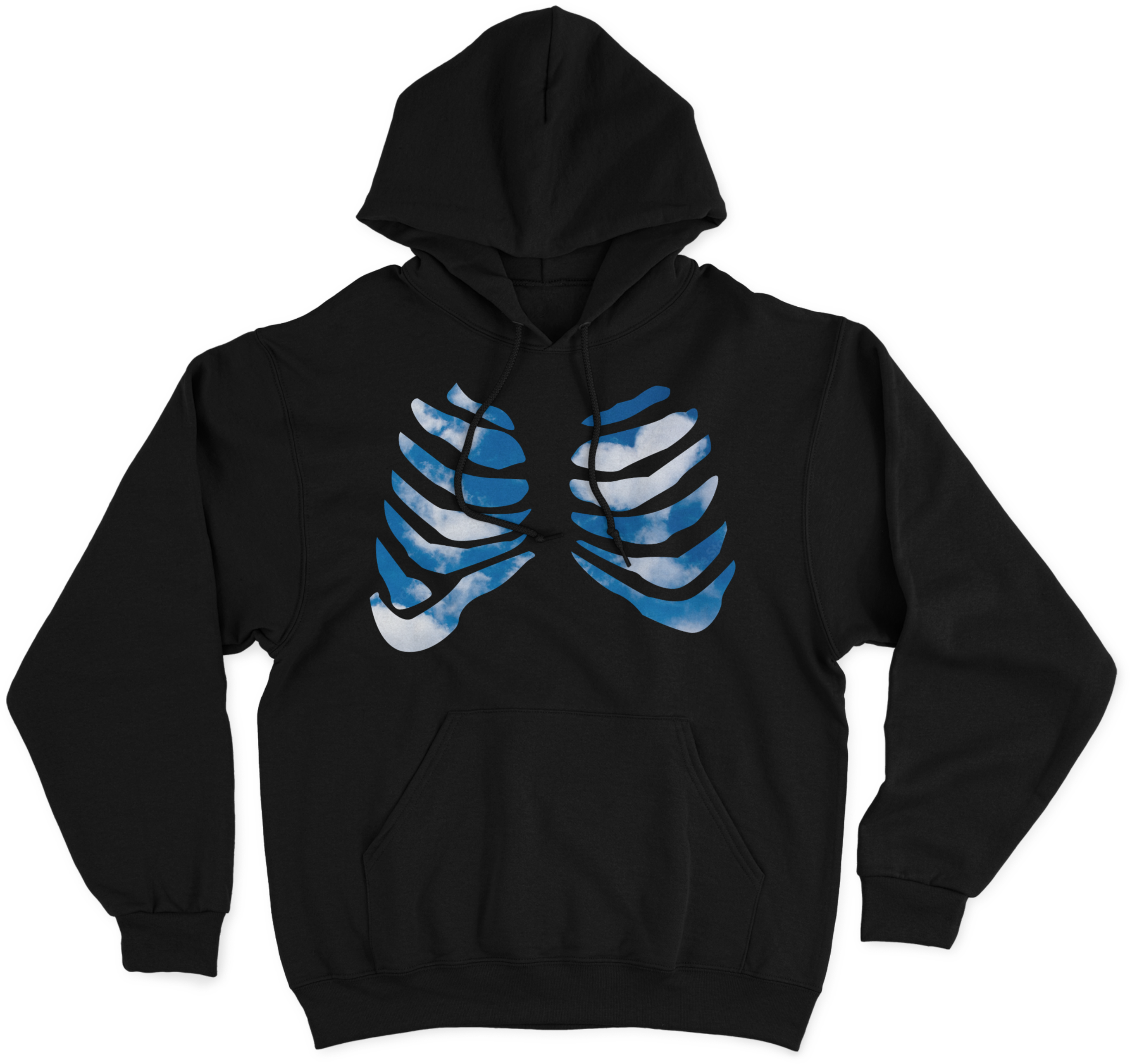 Ribcage Puff print - Hoodie